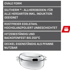 Silit Extrabräter, oval