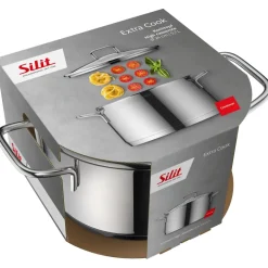 Silit Extra Cook Kochtopf 24 cm mit Glasdeckel