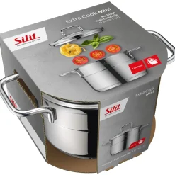 Silit Extra Cook Mini-Kochtopf 14 cm mit Glasdeckel