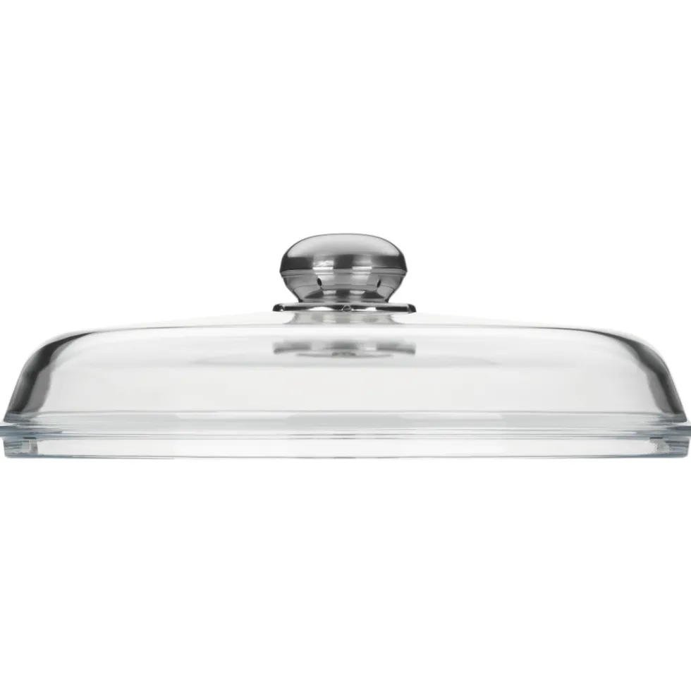 Silit Glasdeckel mit Edelstahlgriff, 28 cm