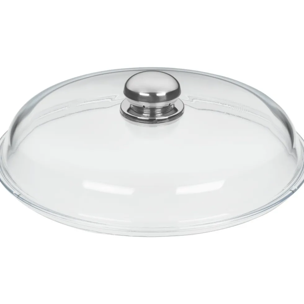 Silit Glasdeckel mit Edelstahlgriff, 28 cm
