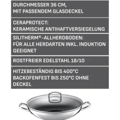 Silit Hong Kong Wok, 36 cm