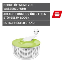 Silit Salatschleuder, Grün