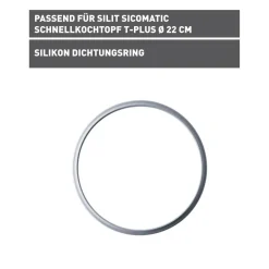 Silit Sicomatic Silikondichtring, 22 cm
