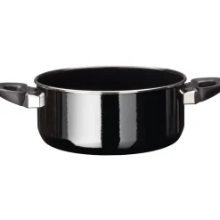 Silit Silargan® Modesto Bratentopf mit Deckel, 24 cm, Black