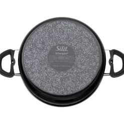 Silit Silargan® Modesto Bratentopf mit Deckel, 24 cm, Black