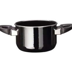 Silit Silargan® Modesto Kochtopf mit Deckel, 16 cm, Black