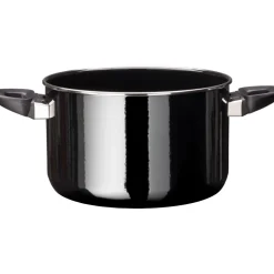Silit Silargan® Modesto Kochtopf mit Deckel, 24 cm, Black