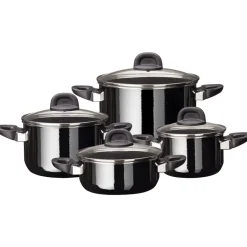 Silit Silargan® Modesto Topf-Set 4-teilig, Black