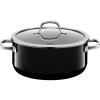 Silit Silargan® Passion Bratentopf mit Deckel, 24 cm, Black