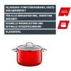 Silit Silargan® Passion Kochtopf mit Deckel, 16 cm, Red
