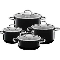 Silit Silargan® Passion Topf-Set, 4-teilig, Black