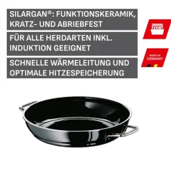 Silit Silargan® Professional Servierpfanne, 24 cm, Black