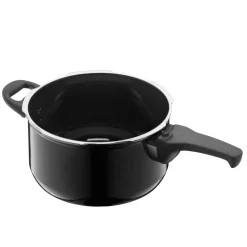 Silit Silargan® Sicomatic t-Plus Schnellkochtopf-Set, 22 cm, 4,5 l und 3,0 l, Black