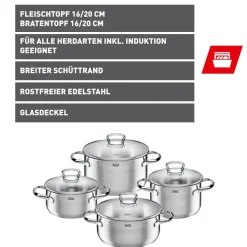 Silit Toskana Topf-Set, 4-teilig