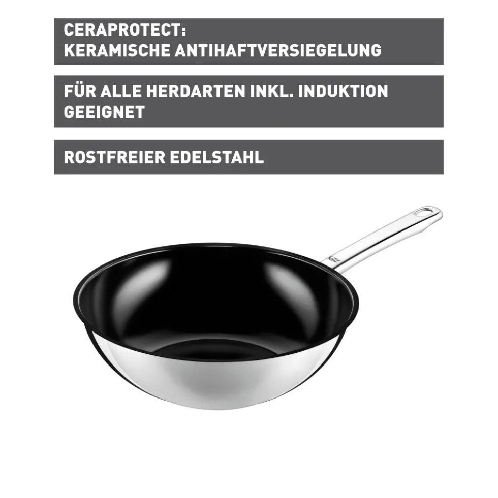 Silit Wuhan Wok-Pfanne, 28 cm