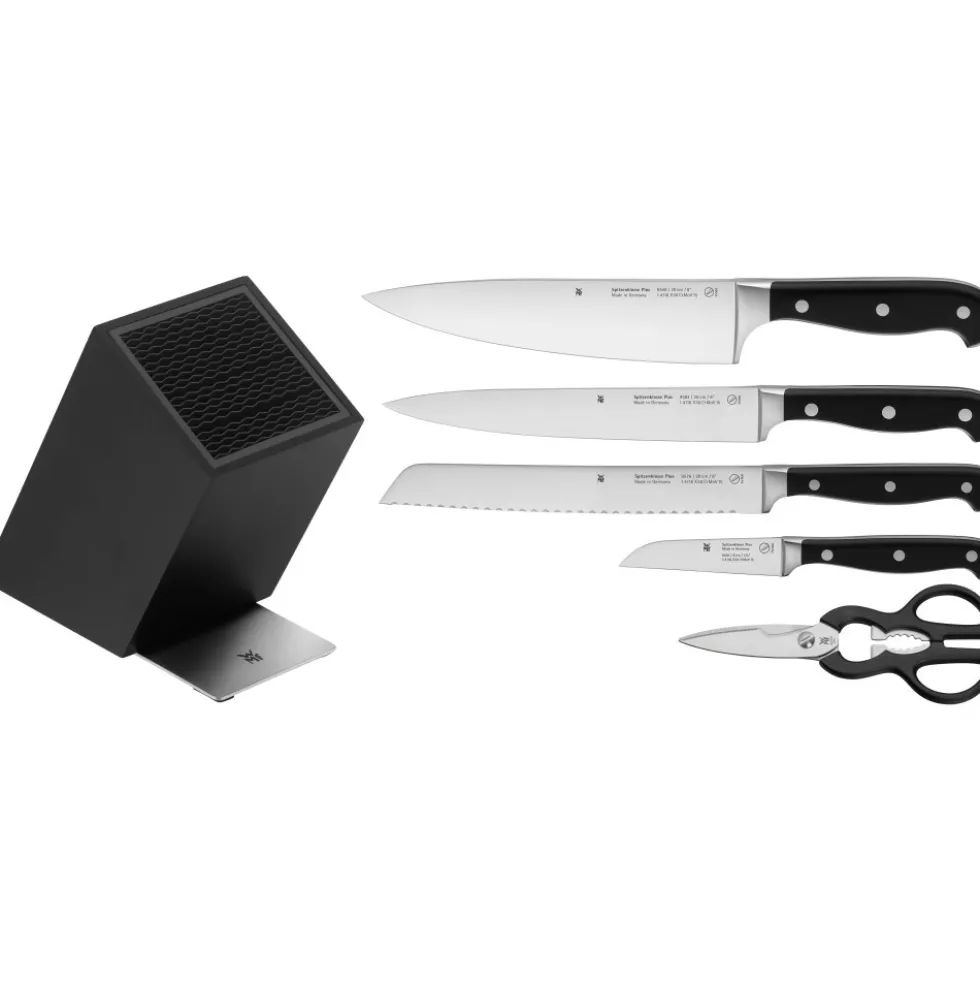 Spitzenklasse Plus Messer-Set mit FlexTec Messerblock, 6-teilig