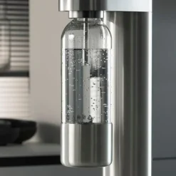 Starter-Set: Element One Wassersprudler mit PET-Ersatzflasche, Moondust