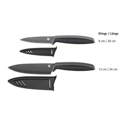 Touch Messer-Set, 2-teilig, Schwarz