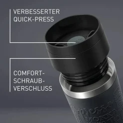 TRAVEL MUG CLASSIC ISOLIERBECHER 0,5L SCHWARZ N20220