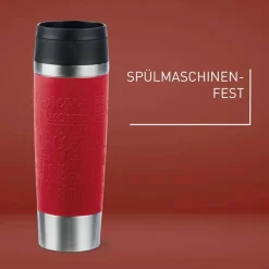 TRAVEL MUG CLASSIC ISOLIERBECHER 0,5L DUNKELROT N20222
