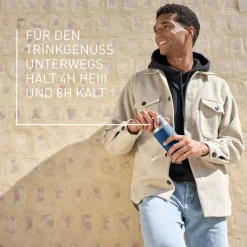 TRAVEL MUG CLASSIC ISOLIERBECHER 0,36L DUNKELBLAU N20203