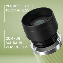 TRAVEL MUG CLASSIC TWIST ISOLIERBECHER 0,36L GRÜN N20255