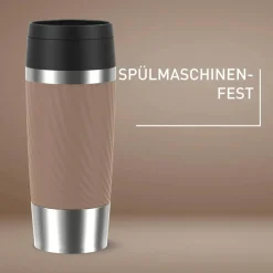 TRAVEL MUG CLASSIC TWIST ISOLIERBECHER 0,36L BRAUN N20253