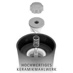 Trend Gewürzmühlen-Set, 2-teilig, grau