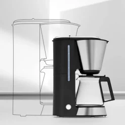 WMF KÜCHENminis Aroma Kaffeemaschine Glas