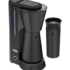 WMF KÜCHENminis Aroma Kaffeemaschine Thermo to go, Deep Black