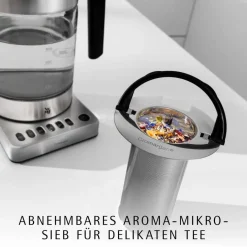 WMF KÜCHENminis Glas-Wasserkocher Vario 1,0 l