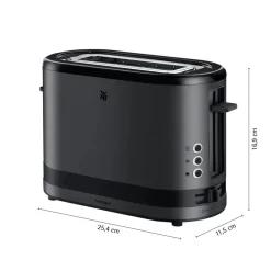 WMF KÜCHENminis 1-Scheiben-Toaster, Deep Black