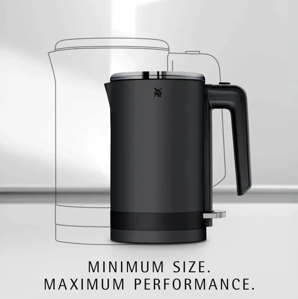 WMF KÜCHENminis Wasserkocher, 0,8 l, Deep Black