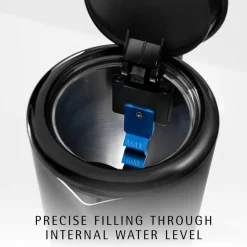 WMF KÜCHENminis Wasserkocher, 0,8 l, Deep Black