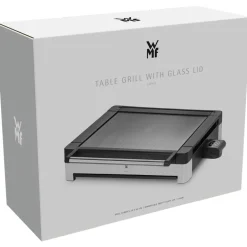 WMF Lono Tischgrill gerippt mit Glasdeckel