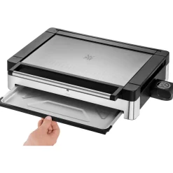 WMF Lono Tischgrill gerippt mit Glasdeckel