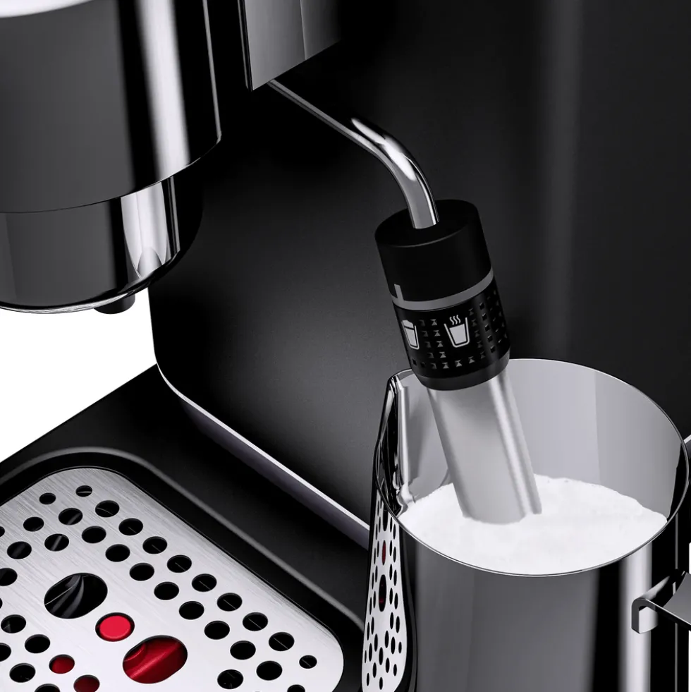 WMF Lumero Espresso Siebträgermaschine, Deep Black