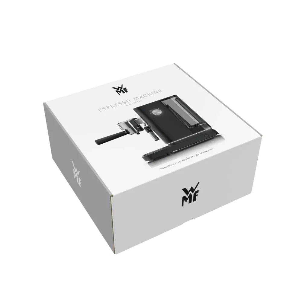 WMF Lumero Espresso Siebträgermaschine, Deep Black