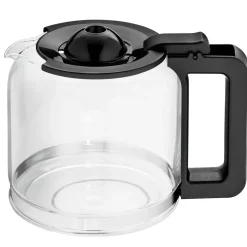 WMF Stelio Kaffeemaschine Glas, Deep Black