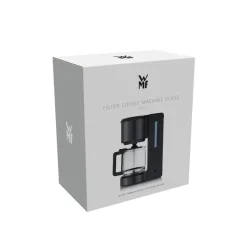 WMF Stelio Kaffeemaschine Glas, Deep Black