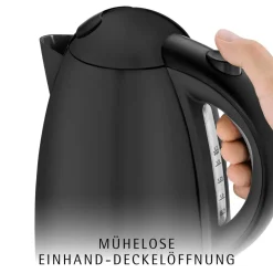WMF Stelio Wasserkocher 1,7 L, Deep Black