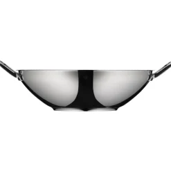 Wok mit Glasdeckel, 36 cm